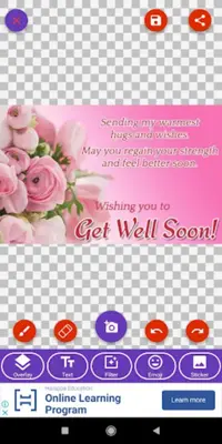 Get Well Soon Wishes Greeting, Quotes, GIF android App screenshot 5